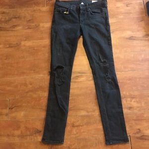 Rag and Bone jeans womens 2 25 black